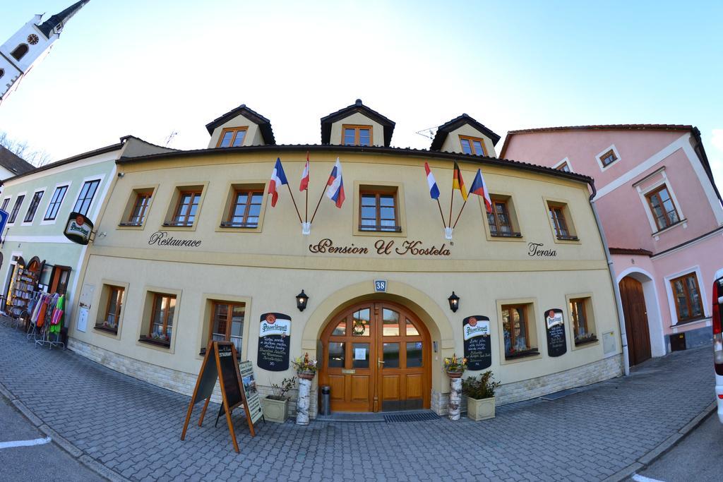 Pension U Kostela Frymburk nad Vltavou Exterior foto