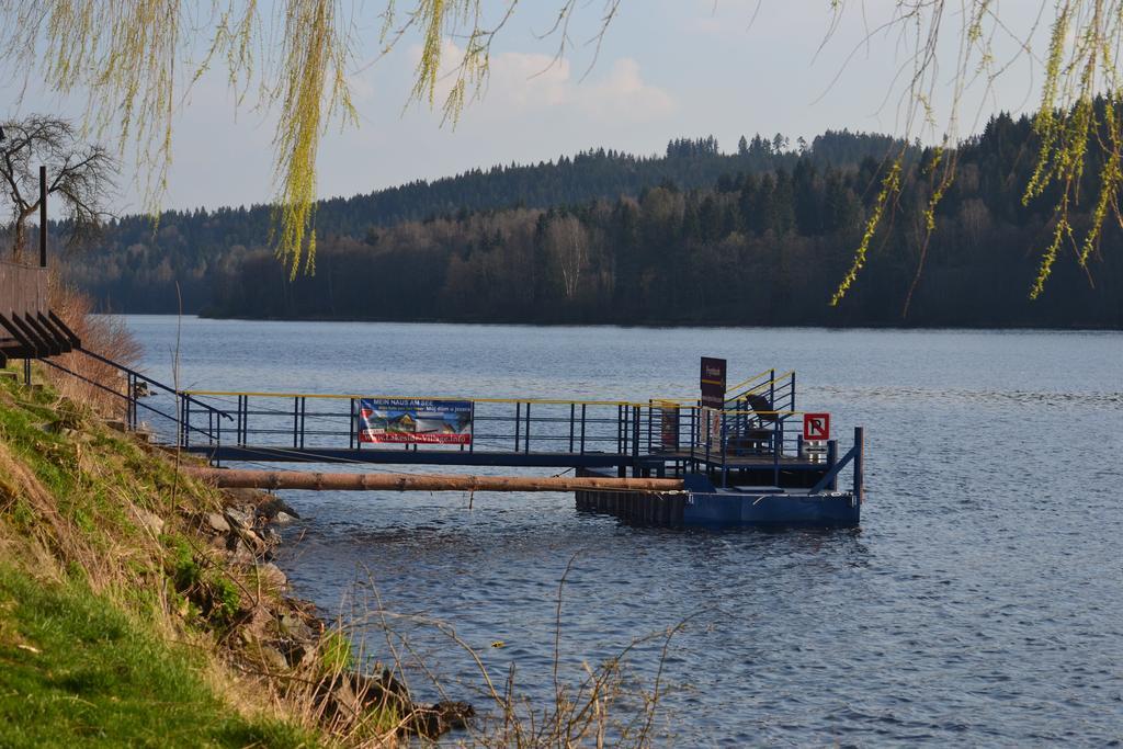Pension U Kostela Frymburk nad Vltavou Exterior foto